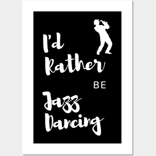 Jazz Dancer Gift Idea with Quote Posters and Art